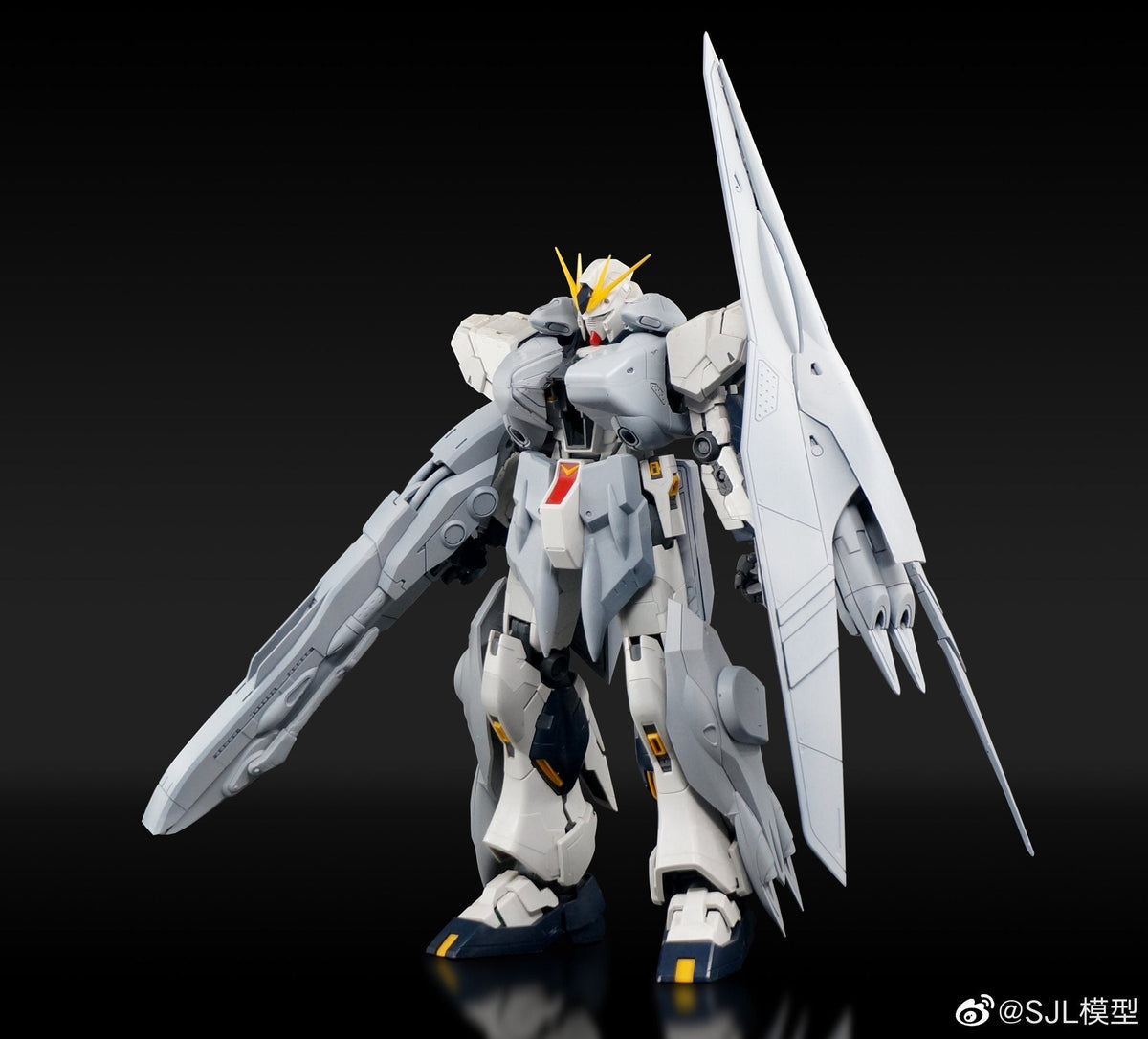 SJL Model 1/100 Outer Armor HWS Version for MG RX-93 Nu Gundam Ver.Ka